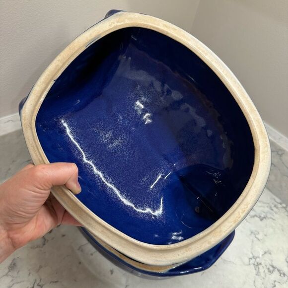 vintage Taylor & Ng Environmental Ceramics Nested Hen Chicken Roaster - Picture 5 of 13